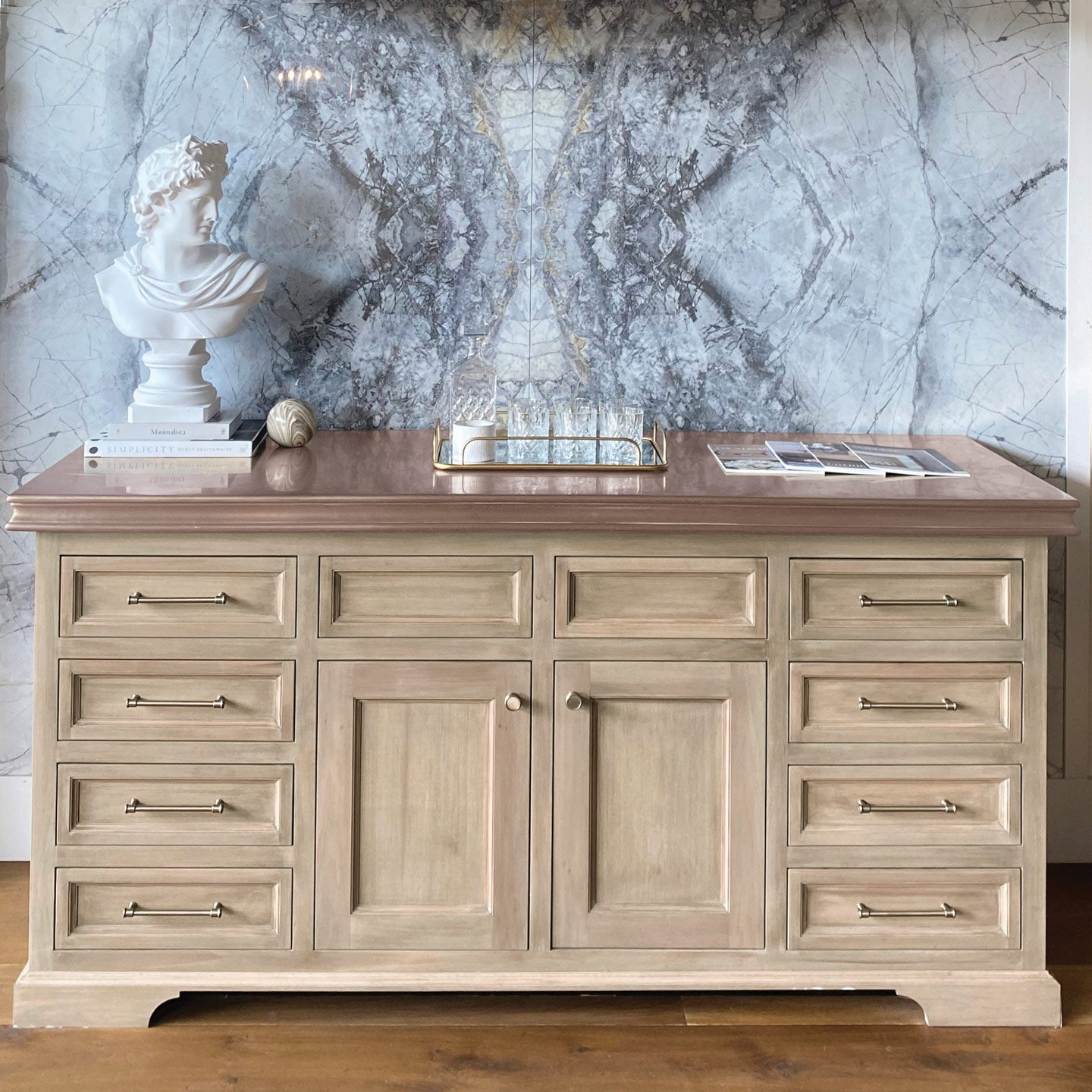 ROSE GOLD COUNTERTOPS