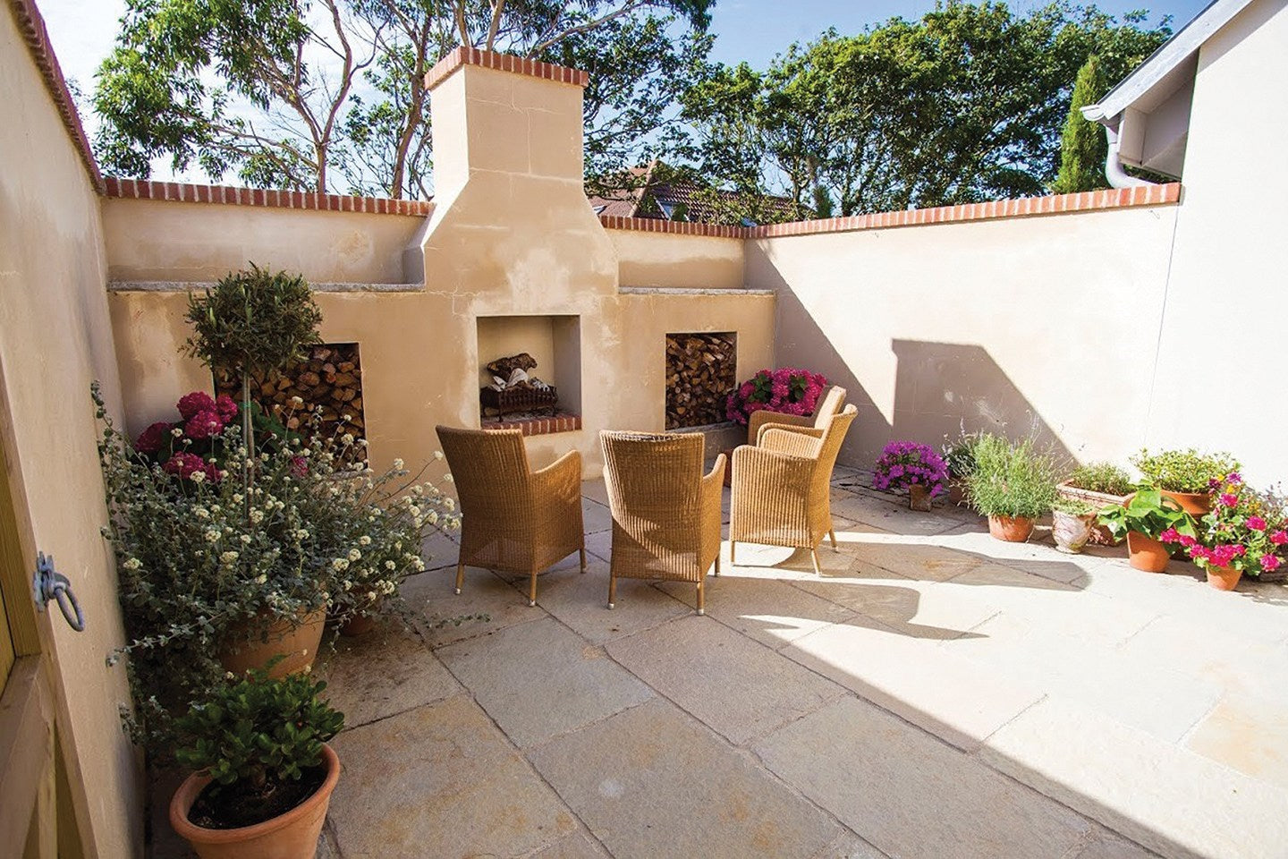 Bordeaux Argento Flagstone