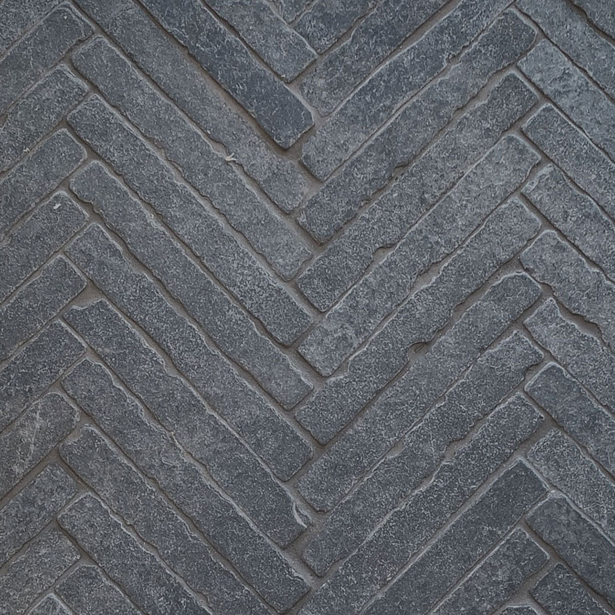 Bordeaux Black Herringbone