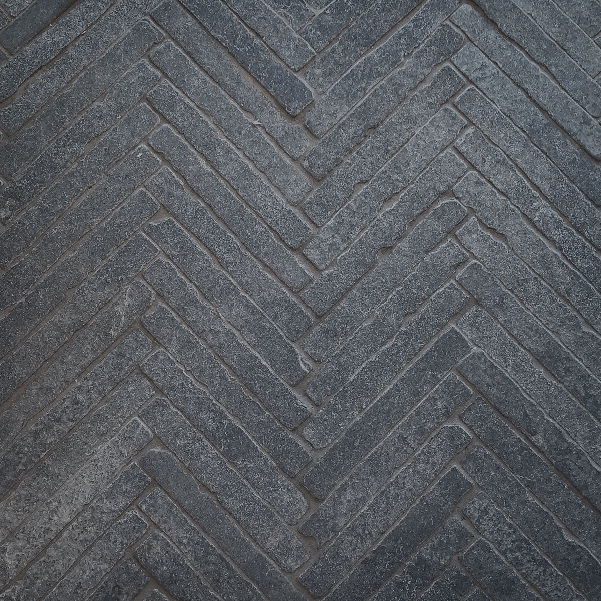 Bordeaux Black Herringbone