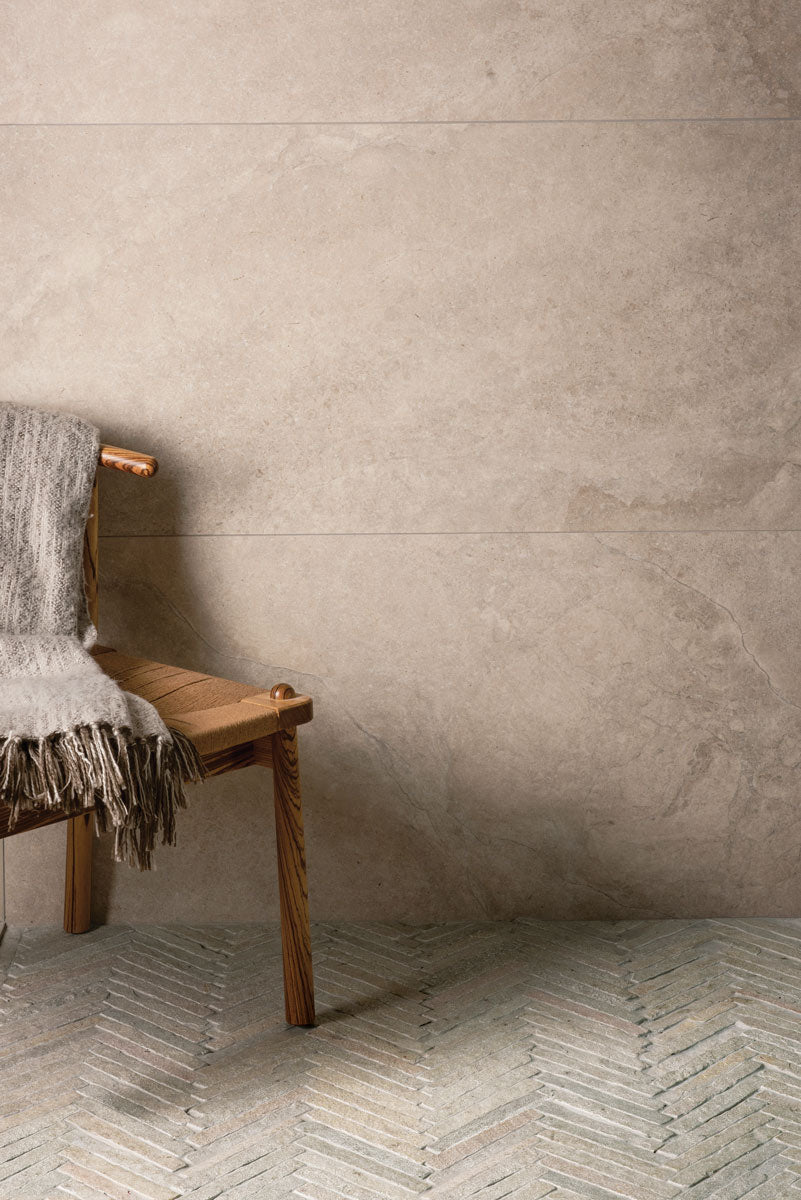 Bordeaux Argento Herringbone