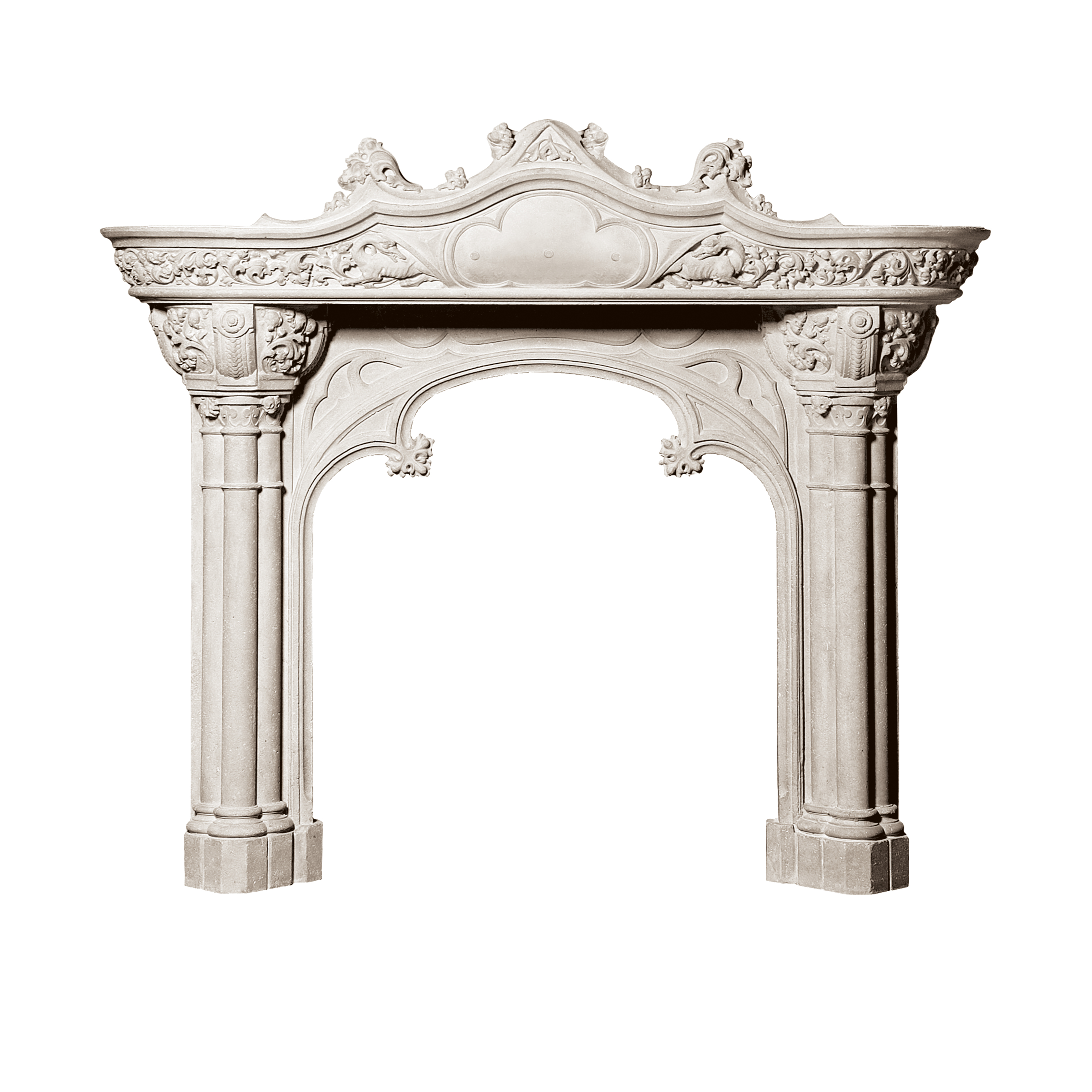 La Rochelle with Over Mantel