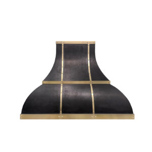 Custom Metal range hood - Bernina