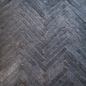 Bordeaux Black Herringbone